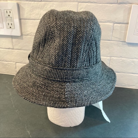 Vintage Pendleton sz Large wool fedora herringbone pattern - Picture 6 of 10